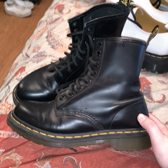 Matte black Doc Martens - Picture 2 of 3